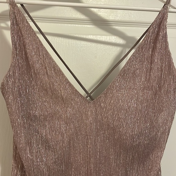 Express Shimmer Dress - Picture 1 of 4